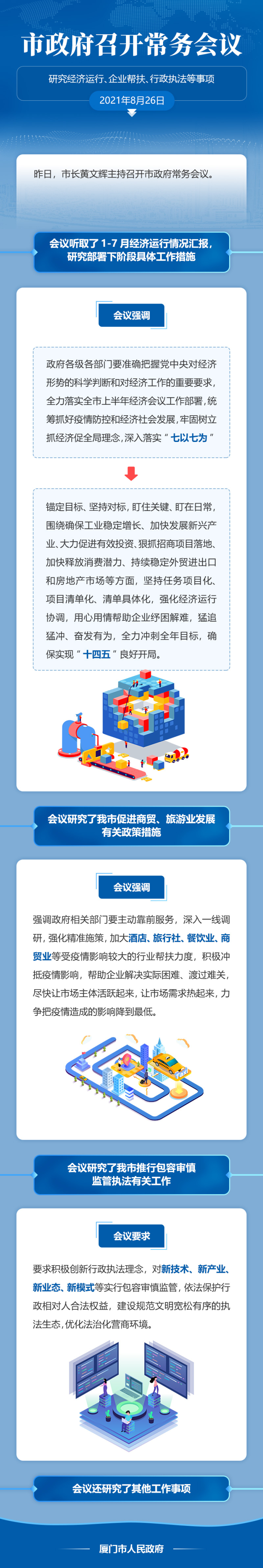 会议图解：市政府召开常务会议 - 研究经济运行、企业帮扶、行政执法等事项.jpg